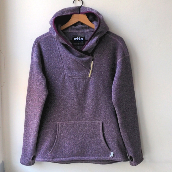 Stio Jackets & Blazers - Stio Sweetwater Fleece Hooded Pullover Lavender Heather Women's Medium